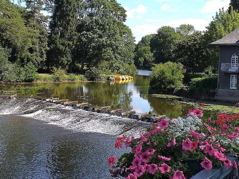 Fluss Oust Malestroit
